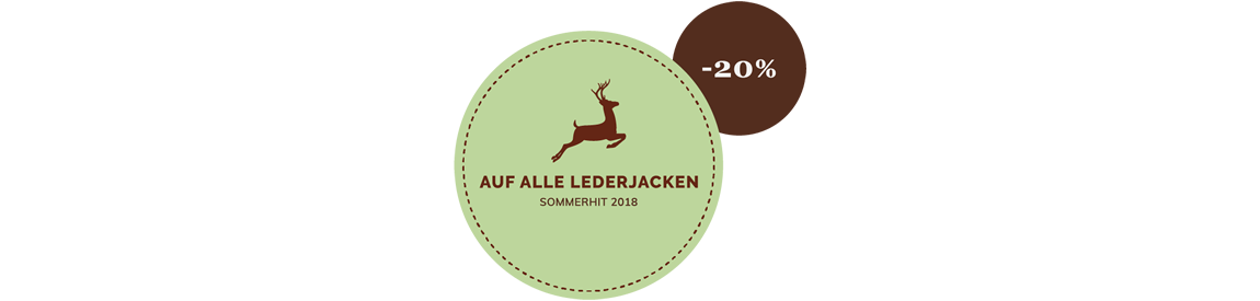 -20% auf alle Lederjacken